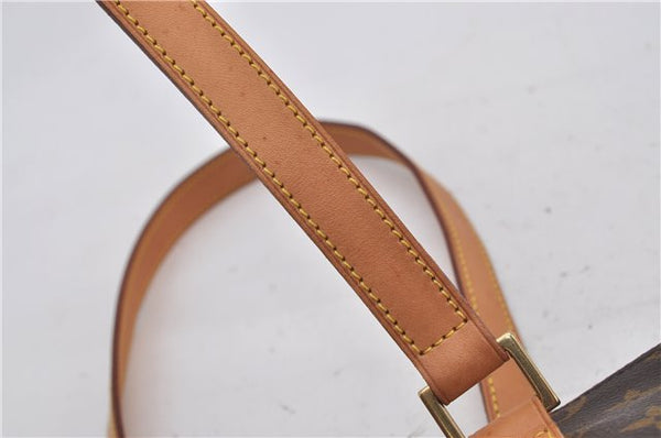 Authentic Louis Vuitton Monogram Cabas Piano Shoulder Tote Bag M51148 LV 9718E