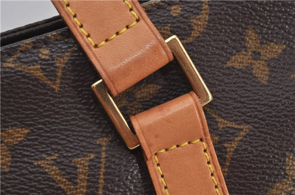 Authentic Louis Vuitton Monogram Cabas Piano Shoulder Tote Bag M51148 LV 9718E