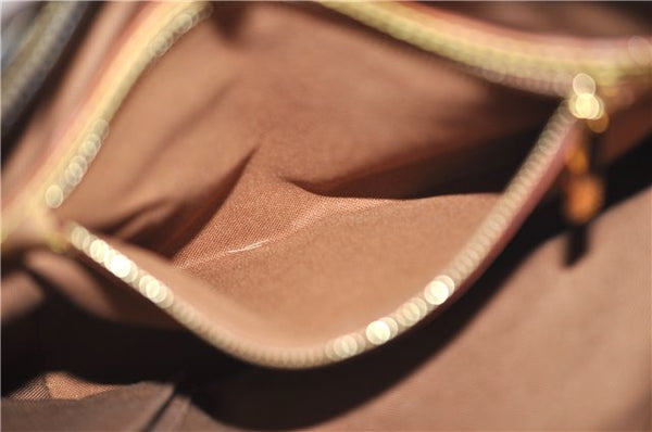 Authentic Louis Vuitton Monogram Cabas Piano Shoulder Tote Bag M51148 LV 9718E