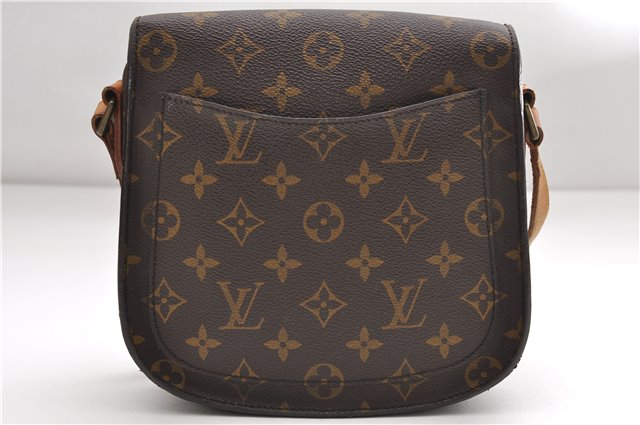 Auth Louis Vuitton Monogram Saint Cloud MM Shoulder Cross Bag M51243 LV 9720D