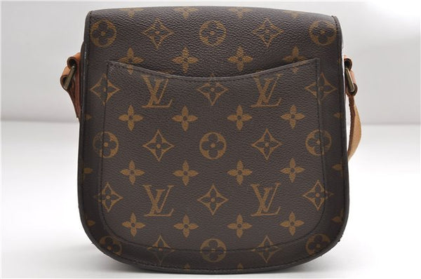 Auth Louis Vuitton Monogram Saint Cloud MM Shoulder Cross Bag M51243 LV 9720D