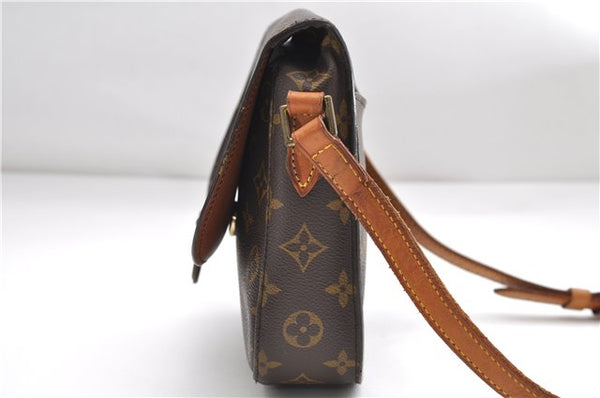 Auth Louis Vuitton Monogram Saint Cloud MM Shoulder Cross Bag M51243 LV 9720D