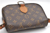 Auth Louis Vuitton Monogram Saint Cloud MM Shoulder Cross Bag M51243 LV 9720D