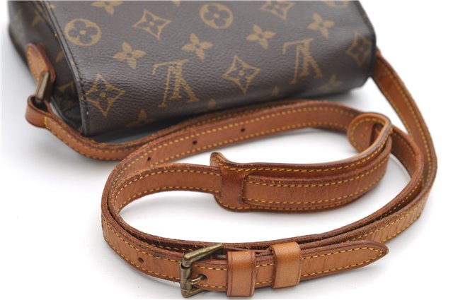 Auth Louis Vuitton Monogram Saint Cloud MM Shoulder Cross Bag M51243 LV 9720D