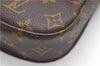 Auth Louis Vuitton Monogram Saint Cloud MM Shoulder Cross Bag M51243 LV 9720D