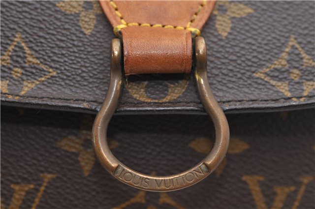 Auth Louis Vuitton Monogram Saint Cloud MM Shoulder Cross Bag M51243 LV 9720D