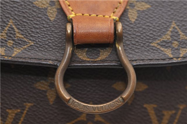 Auth Louis Vuitton Monogram Saint Cloud MM Shoulder Cross Bag M51243 LV 9720D
