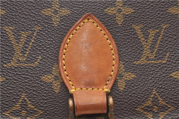 Auth Louis Vuitton Monogram Saint Cloud MM Shoulder Cross Bag M51243 LV 9720D