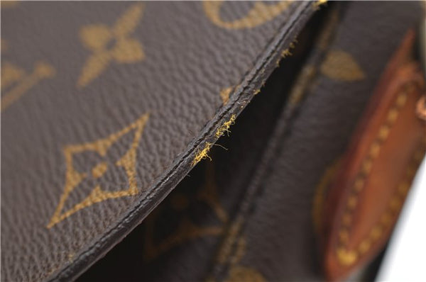 Auth Louis Vuitton Monogram Saint Cloud MM Shoulder Cross Bag M51243 LV 9720D