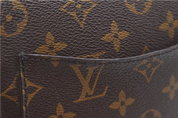 Auth Louis Vuitton Monogram Saint Cloud MM Shoulder Cross Bag M51243 LV 9720D