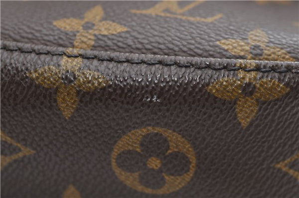 Auth Louis Vuitton Monogram Saint Cloud MM Shoulder Cross Bag M51243 LV 9720D