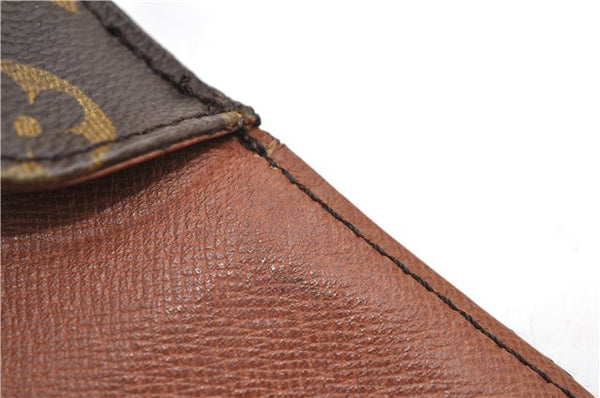 Auth Louis Vuitton Monogram Saint Cloud MM Shoulder Cross Bag M51243 LV 9720D