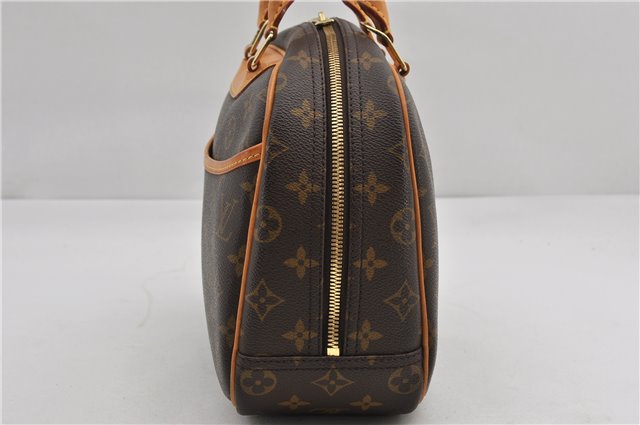 Authentic Louis Vuitton Monogram Trouville Hand Bag Purse M42228 LV 9720E