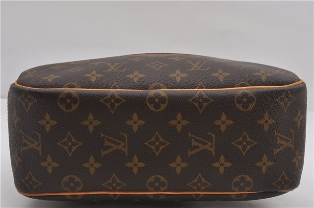Authentic Louis Vuitton Monogram Trouville Hand Bag Purse M42228 LV 9720E