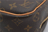 Authentic Louis Vuitton Monogram Trouville Hand Bag Purse M42228 LV 9720E