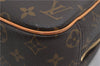 Authentic Louis Vuitton Monogram Trouville Hand Bag Purse M42228 LV 9720E