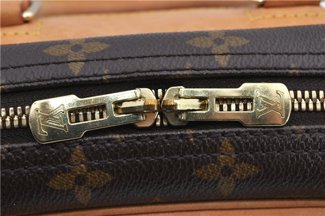 Authentic Louis Vuitton Monogram Trouville Hand Bag Purse M42228 LV 9720E