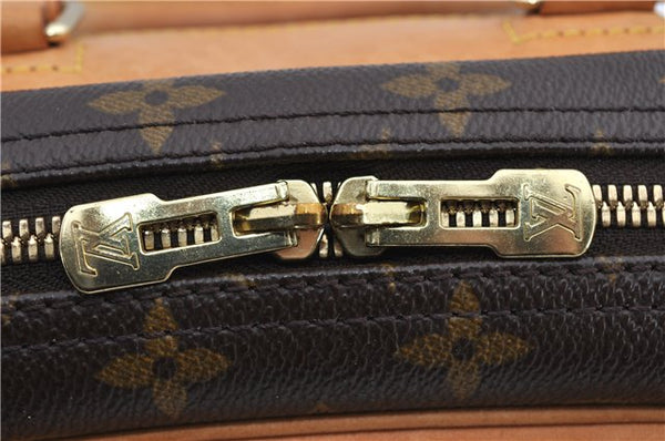 Authentic Louis Vuitton Monogram Trouville Hand Bag Purse M42228 LV 9720E