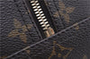 Authentic Louis Vuitton Monogram Trouville Hand Bag Purse M42228 LV 9720E
