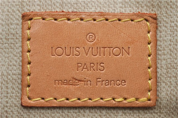 Authentic Louis Vuitton Monogram Trouville Hand Bag Purse M42228 LV 9720E