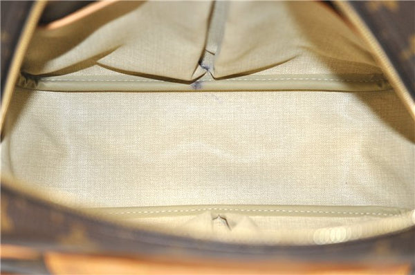 Authentic Louis Vuitton Monogram Trouville Hand Bag Purse M42228 LV 9720E