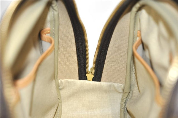 Authentic Louis Vuitton Monogram Trouville Hand Bag Purse M42228 LV 9720E