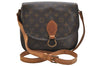 Auth Louis Vuitton Monogram Saint Cloud GM Shoulder Cross Bag M51242 LV 9721D
