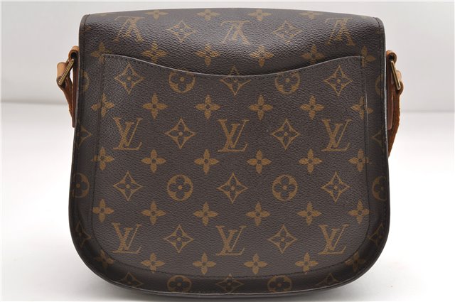 Auth Louis Vuitton Monogram Saint Cloud GM Shoulder Cross Bag M51242 LV 9721D