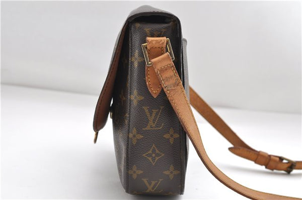 Auth Louis Vuitton Monogram Saint Cloud GM Shoulder Cross Bag M51242 LV 9721D