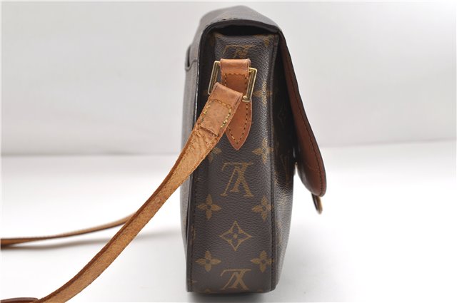 Auth Louis Vuitton Monogram Saint Cloud GM Shoulder Cross Bag M51242 LV 9721D