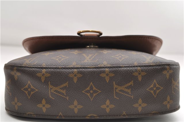Auth Louis Vuitton Monogram Saint Cloud GM Shoulder Cross Bag M51242 LV 9721D