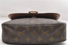 Auth Louis Vuitton Monogram Saint Cloud GM Shoulder Cross Bag M51242 LV 9721D