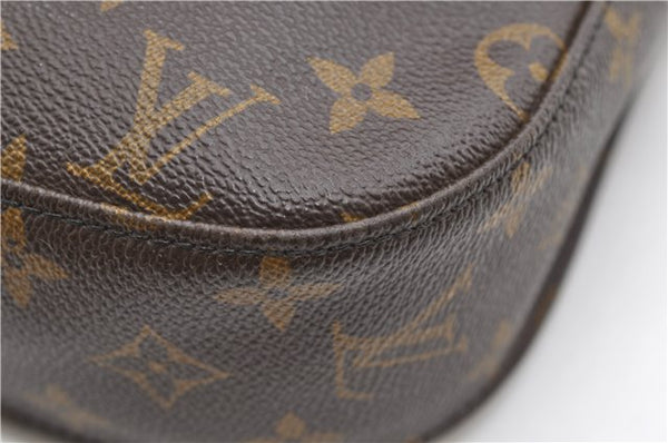 Auth Louis Vuitton Monogram Saint Cloud GM Shoulder Cross Bag M51242 LV 9721D