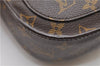 Auth Louis Vuitton Monogram Saint Cloud GM Shoulder Cross Bag M51242 LV 9721D
