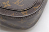 Auth Louis Vuitton Monogram Saint Cloud GM Shoulder Cross Bag M51242 LV 9721D