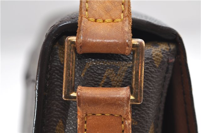 Auth Louis Vuitton Monogram Saint Cloud GM Shoulder Cross Bag M51242 LV 9721D