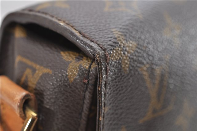 Auth Louis Vuitton Monogram Saint Cloud GM Shoulder Cross Bag M51242 LV 9721D