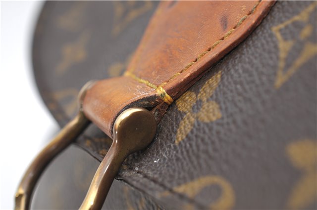 Auth Louis Vuitton Monogram Saint Cloud GM Shoulder Cross Bag M51242 LV 9721D