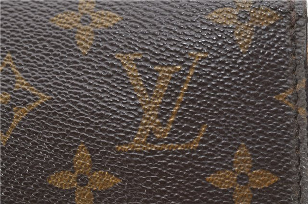 Auth Louis Vuitton Monogram Saint Cloud GM Shoulder Cross Bag M51242 LV 9721D