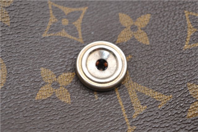 Auth Louis Vuitton Monogram Saint Cloud GM Shoulder Cross Bag M51242 LV 9721D