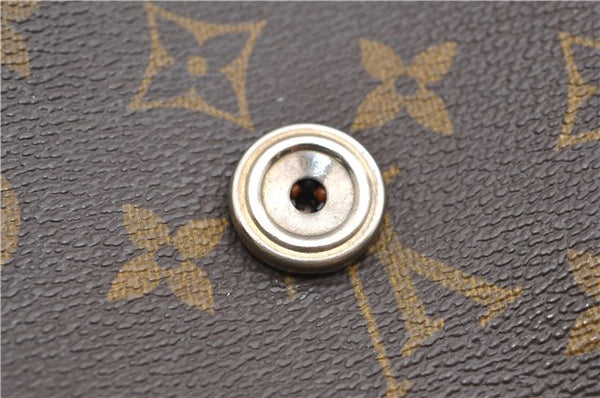 Auth Louis Vuitton Monogram Saint Cloud GM Shoulder Cross Bag M51242 LV 9721D