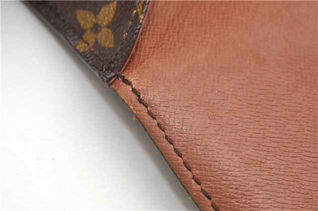 Auth Louis Vuitton Monogram Saint Cloud GM Shoulder Cross Bag M51242 LV 9721D