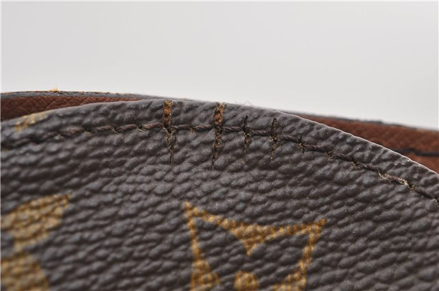 Auth Louis Vuitton Monogram Saint Cloud GM Shoulder Cross Bag M51242 LV 9721D