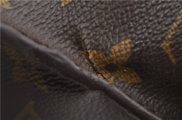 Auth Louis Vuitton Monogram Saint Cloud GM Shoulder Cross Bag M51242 LV 9721D