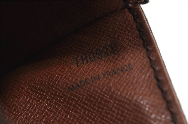 Auth Louis Vuitton Monogram Saint Cloud GM Shoulder Cross Bag M51242 LV 9721D