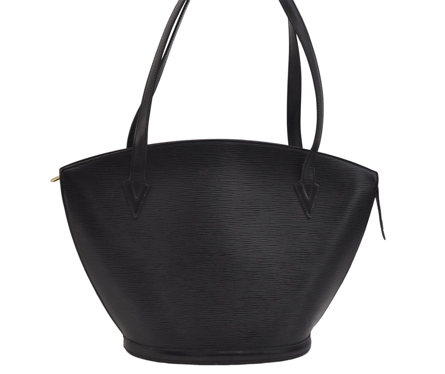 Auth Louis Vuitton Epi Saint Jacques Shopping Shoulder Bag Black M52262 LV 9723D