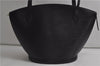 Auth Louis Vuitton Epi Saint Jacques Shopping Shoulder Bag Black M52262 LV 9723D