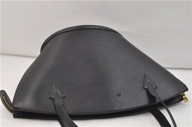 Auth Louis Vuitton Epi Saint Jacques Shopping Shoulder Bag Black M52262 LV 9723D