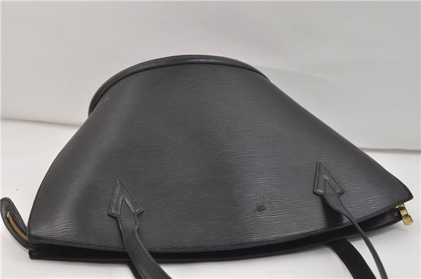 Auth Louis Vuitton Epi Saint Jacques Shopping Shoulder Bag Black M52262 LV 9723D
