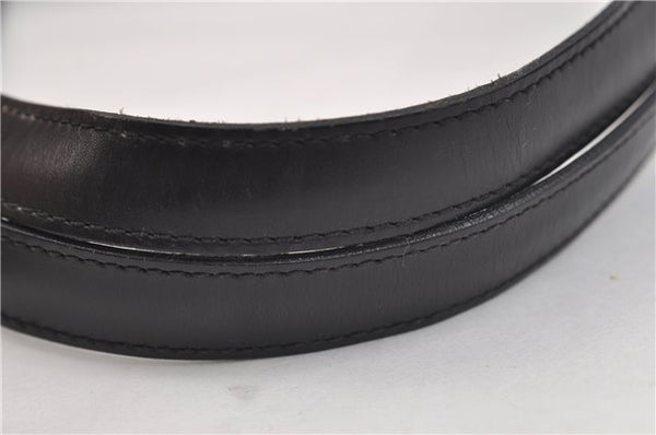 Auth Louis Vuitton Epi Saint Jacques Shopping Shoulder Bag Black M52262 LV 9723D